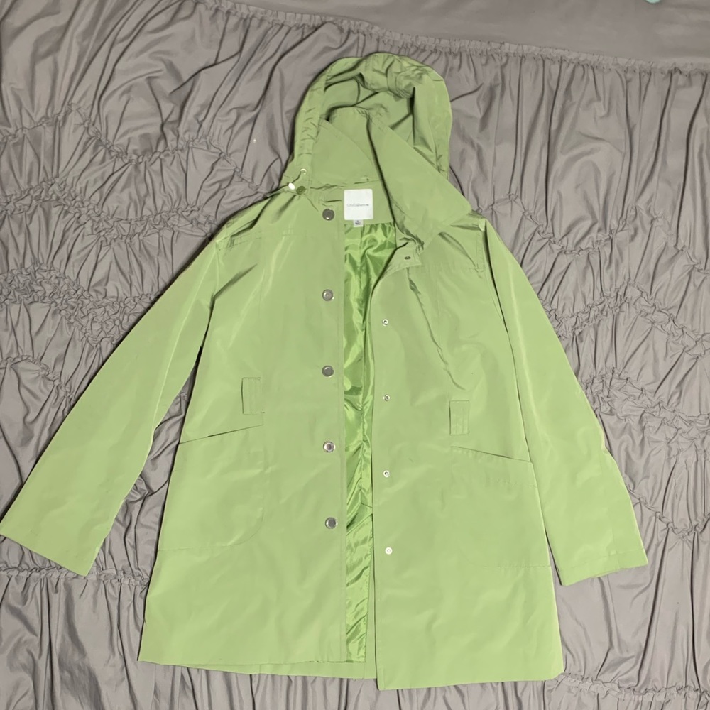 Croft & Barrow Lime Green Raincoat ☔️